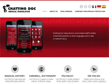 Tablet Screenshot of chattingdoc.com